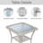 Wicker 6 - Person Patio Conversation Set with Cushions-592005017-592005016