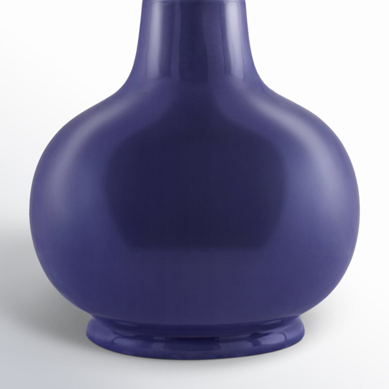 Lampe Momsen, H 13 po x l 8 po x P 8 po, Sergé blanc, Navy
