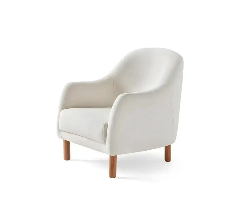 Fauteuil à oreilles, Blanc
