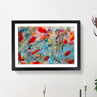 Abstract Art Painting Vol.410 by S.Johnson - Picture Frame Painting Print