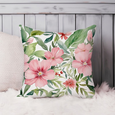 Floral Pink Spring Flowers III Cottage
