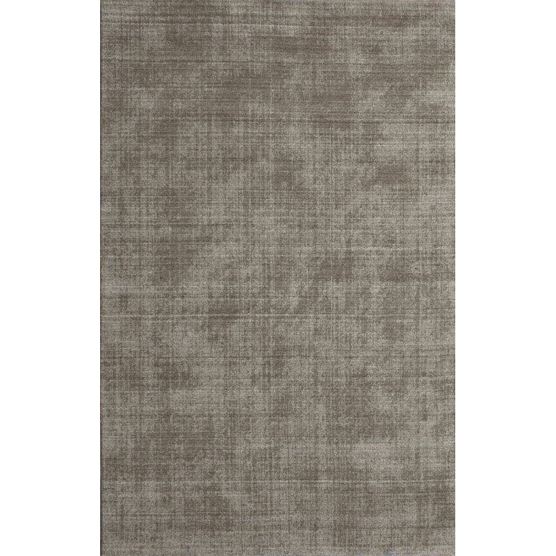 Tapis brun tissé à la main Hyannis, Rectangle de 5 pi x 8 pi