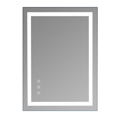 Giardina Glass Frame Rectangle Mirror