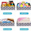Panier à jouets et boîte à jouets pour chien, mélange de lin et coton