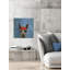 « hipster llama », reproduction sur toile tendue-2077230074