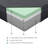 11-inch Size Bed Mattress Gel-Infused Memory Foam Hybrid Mattress, Dark Gray, Mattress in a Box-1826845561