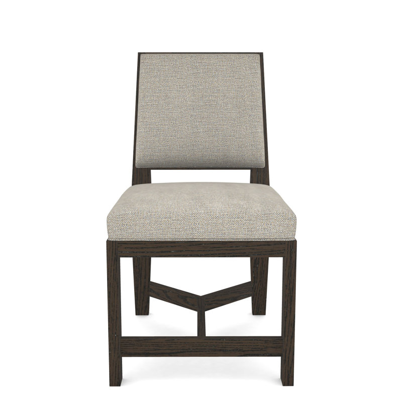 Thom Filicia Home Upholstered Back Side Chair, Havana, Impala Storm