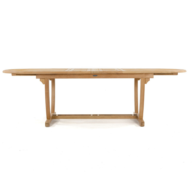Outdoor Oval Teak Dining Table