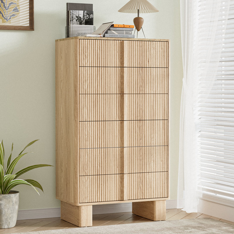 74cm W 6 - Drawer Chest of Drawers