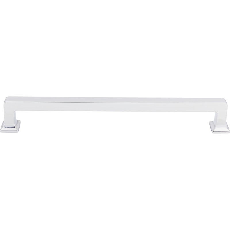 Ascendra Appliance Pull, Polished Chrome, 18" Center to Center