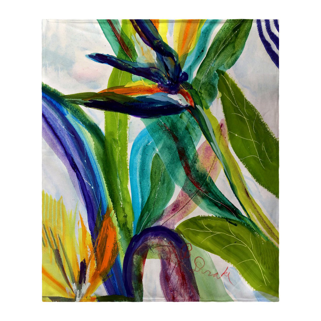  Teal Paradise II Throw Betsy Drake Interiors