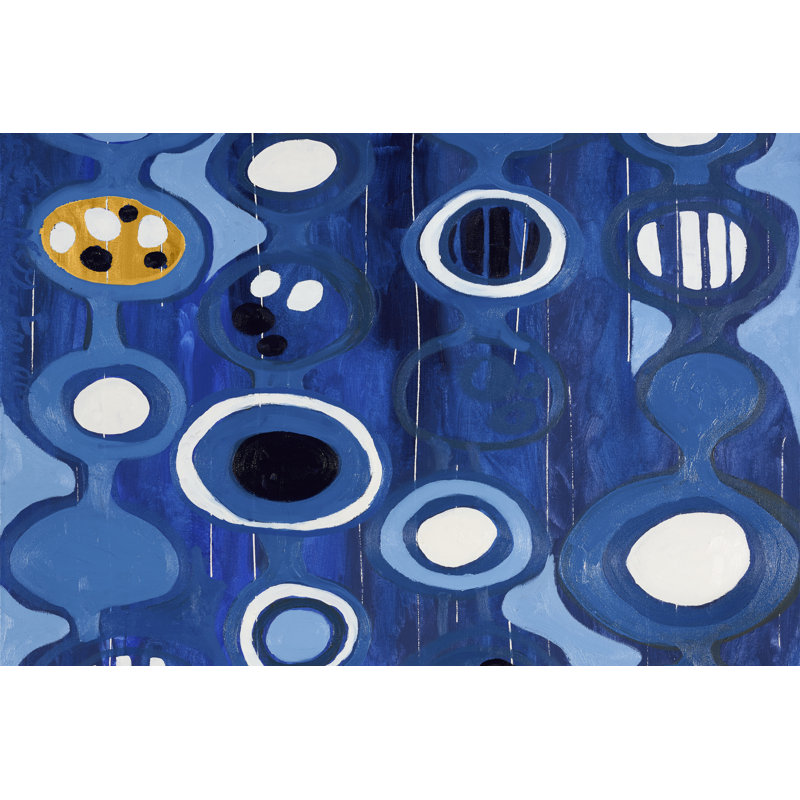 Big Blue I, H 20 po x l 30 po x P 1,25 po