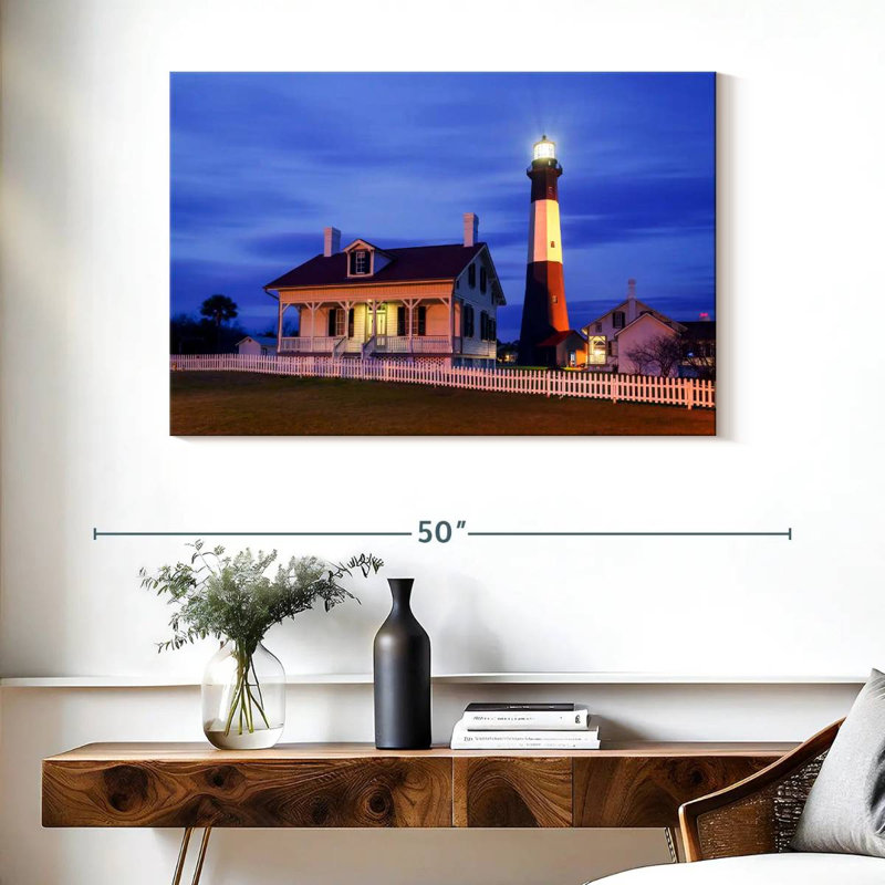 Phare Aletra Tybee Island, H 26 po x l 39 po