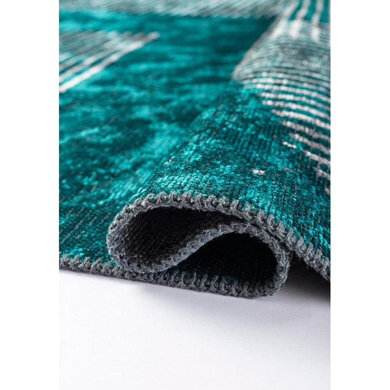 Rapture Striped Area Rug, Rectangle 9'10" x 14'