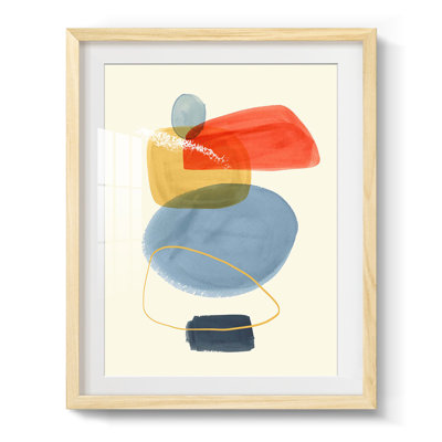 Ensemble de couleurs vives I - impression d'un seul cadre photo