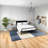 Babbitt Vegan Leather Metal Platform Bed-262917853