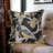 Animal Print Silk Reversible Pillow Cover