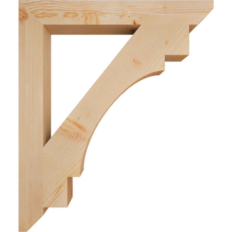Support latté 3 1/2 po x P 32 po x H 38 po, sapin Douglas, Douglas (lisse), H 38 po x l 3,5 po x P 32 po