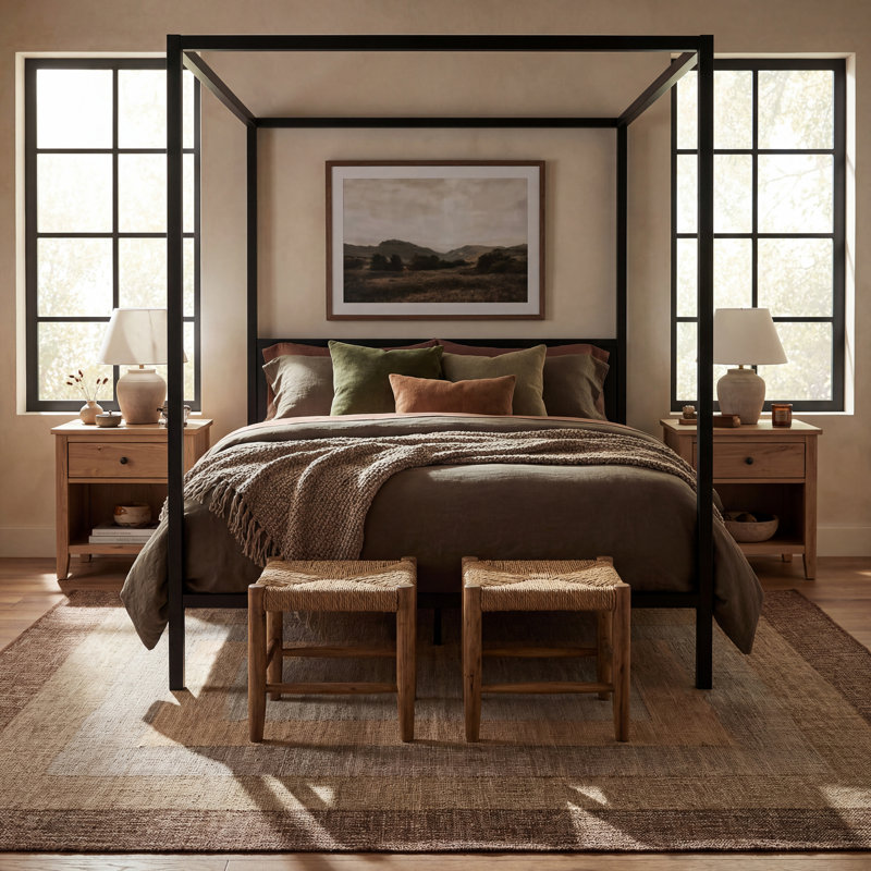 Tavira Modern Bordered Indoor Rug, Rectangle 9'6" x 13'6"