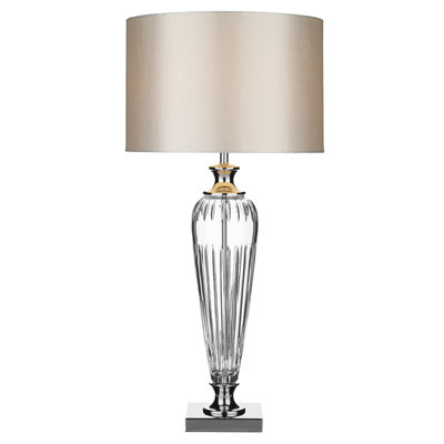 Glass Standard Table Lamp
