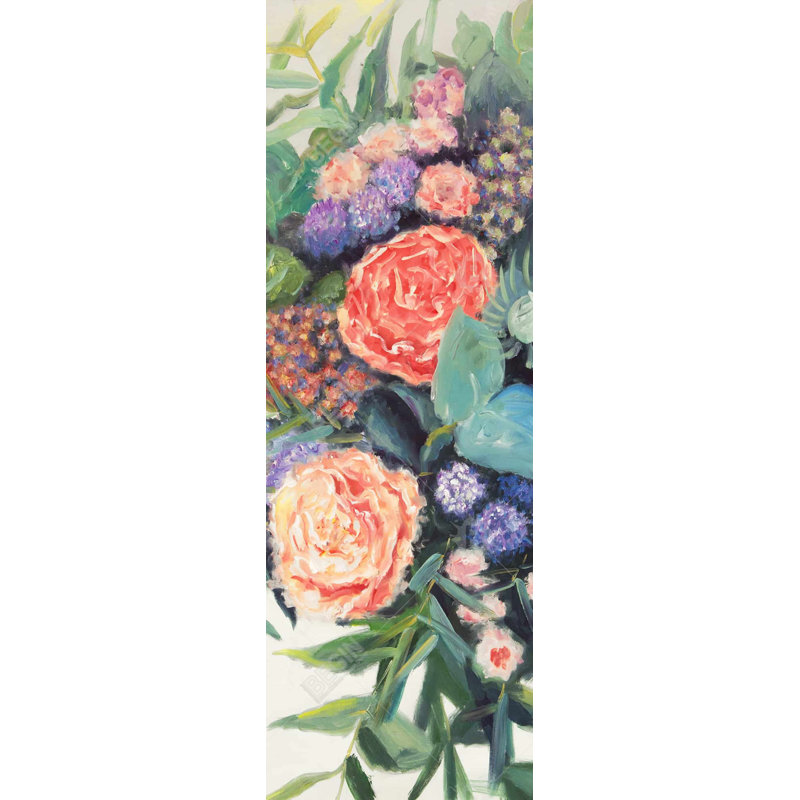 «Flowers Melody» sur toile