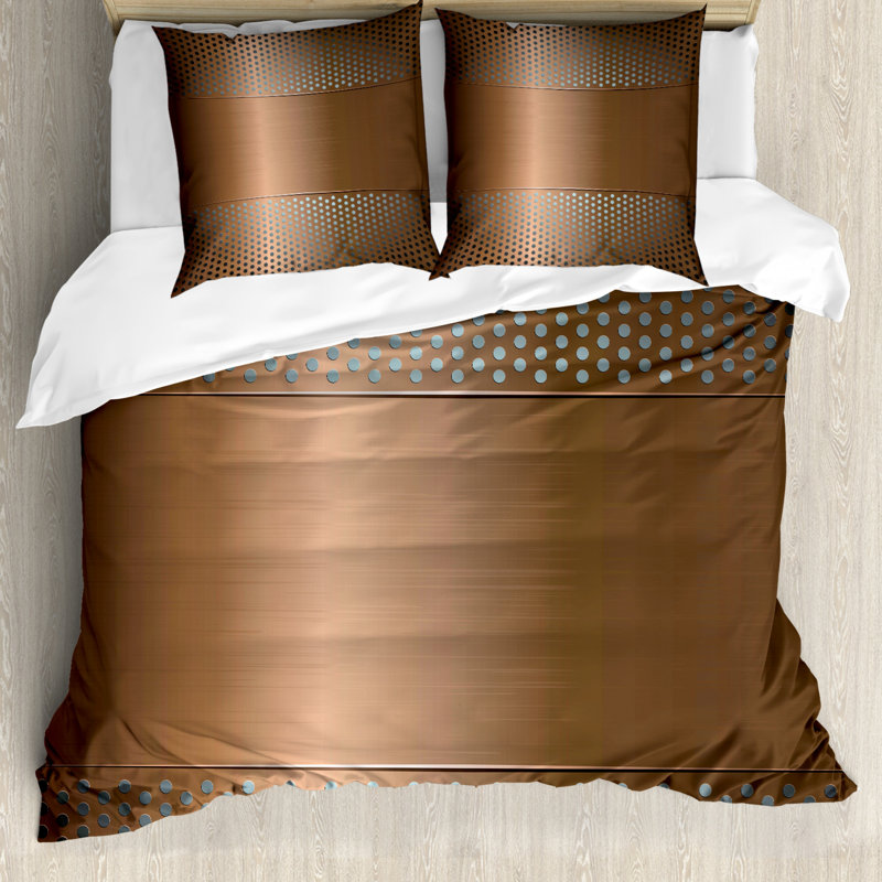 Denise No Pattern Duvet Cover Set with Pillowcases Included, 155 x 220 cm - 2 Pillowcases (80 x 80 cm)