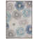 Tapis beige / bleu Kellems
