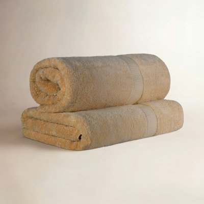 Renata 2-Piece Egyptian Cotton Bath Sheet Set