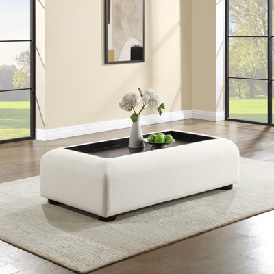 Hortensio Solid Wood 4 Legs Coffee Table