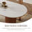Solid Wood Base Oval Modern Dining Table,Kitchen & Dining Room Tables,Rectangulardining Table For 6-1575870213-1545476821-1545476820