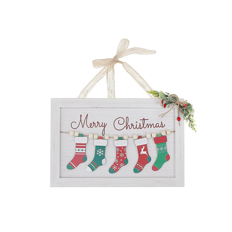 Plaque murale Merry / Stocking