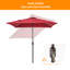 Parasol carré de 78 po Rovner-1450716282