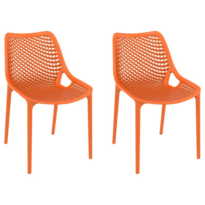 Chaise d'appoint empilable d'extérieur Farrah