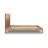 Finnian Unfinished Solid Wood Platform Bed-97243626-92929632