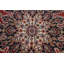 Tapis unique en laine noué à la main rouge et bleu de 9 pi 10 po x 17 pi 8 po Dorzhsh des années 1920 Azeemah
