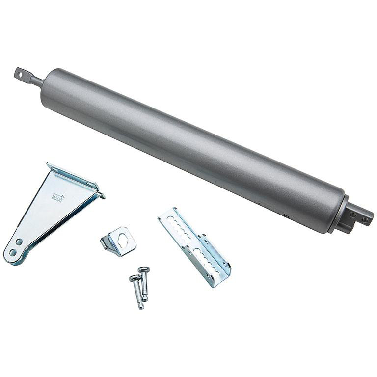 La porte robuste se ferme, Aluminium