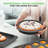 Nutrichef 22-Piece Maroon Marble Non-Stick Cookware And Bakeware Set - Professional Home Kitchen Collection With Multi-Sized Pots, Pans, And Heat-Resistant Tools-99346895
