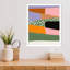 Abstract Minimalism Collage 02 by Little Dean Wood Framed Wall Art Print-1309538803-1309538800