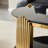 Modern Double-Layer Tempered Glass Coffee Table