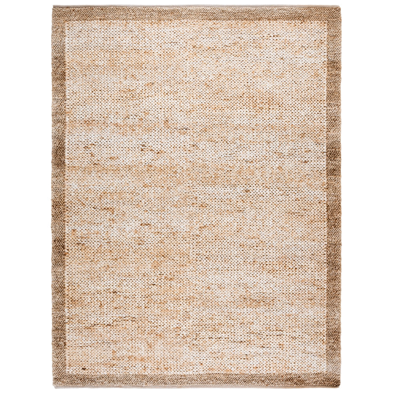 Natural Fiber Handwoven Jute Rug, Rectangle 8' x 10'
