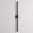 Huwai Outdoor Wall Sconce Aluminium Glass LED Dimmable Linear Wall Light-496838221