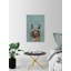 «Llama Model», reproduction sur toile-339469782