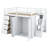 Jeanni Kids Full Loft Bed with Drawers-2081829158