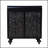 Art Accent Cabinet With 2 Doors, Distressed Decorative Storage For Entryway And Living Room, Embossed Pattern Sideboard Buffet