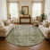 Premium Machine Washable Larock AMF1228 Global Rug