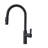 Modern Faucet Stylish Napoli One-Handle Stainless Steel Pull Down Kitchen Faucet-61536833