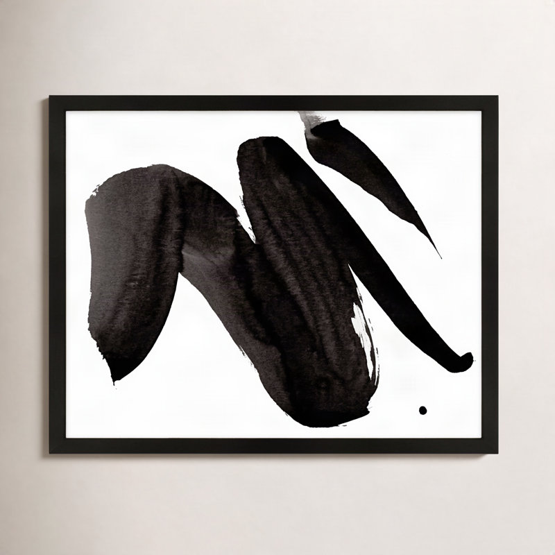 Dancers 2 Painting by Jacques Pilon, Black, 16" H x 20" W x 1.25" D
