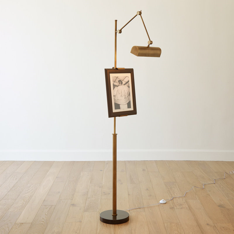 LED Swing Arm Floor Lamp