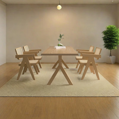 Ensemble de salle à manger rectangulaire