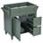 Bathroom Storage Cabinet With 2 Drawers And A Tip-Out Drawer, Accent Cabinet-409415138